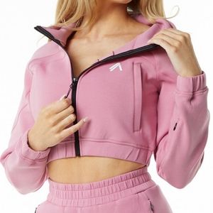 ALPHALETE ELMTS FULL ZIP CROP JACKET